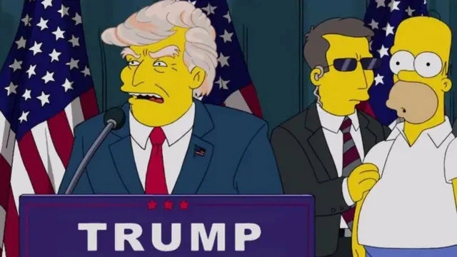 Simpsonlar Bu Kez Yanıldı Abd Başkanı Trump Oldu-2