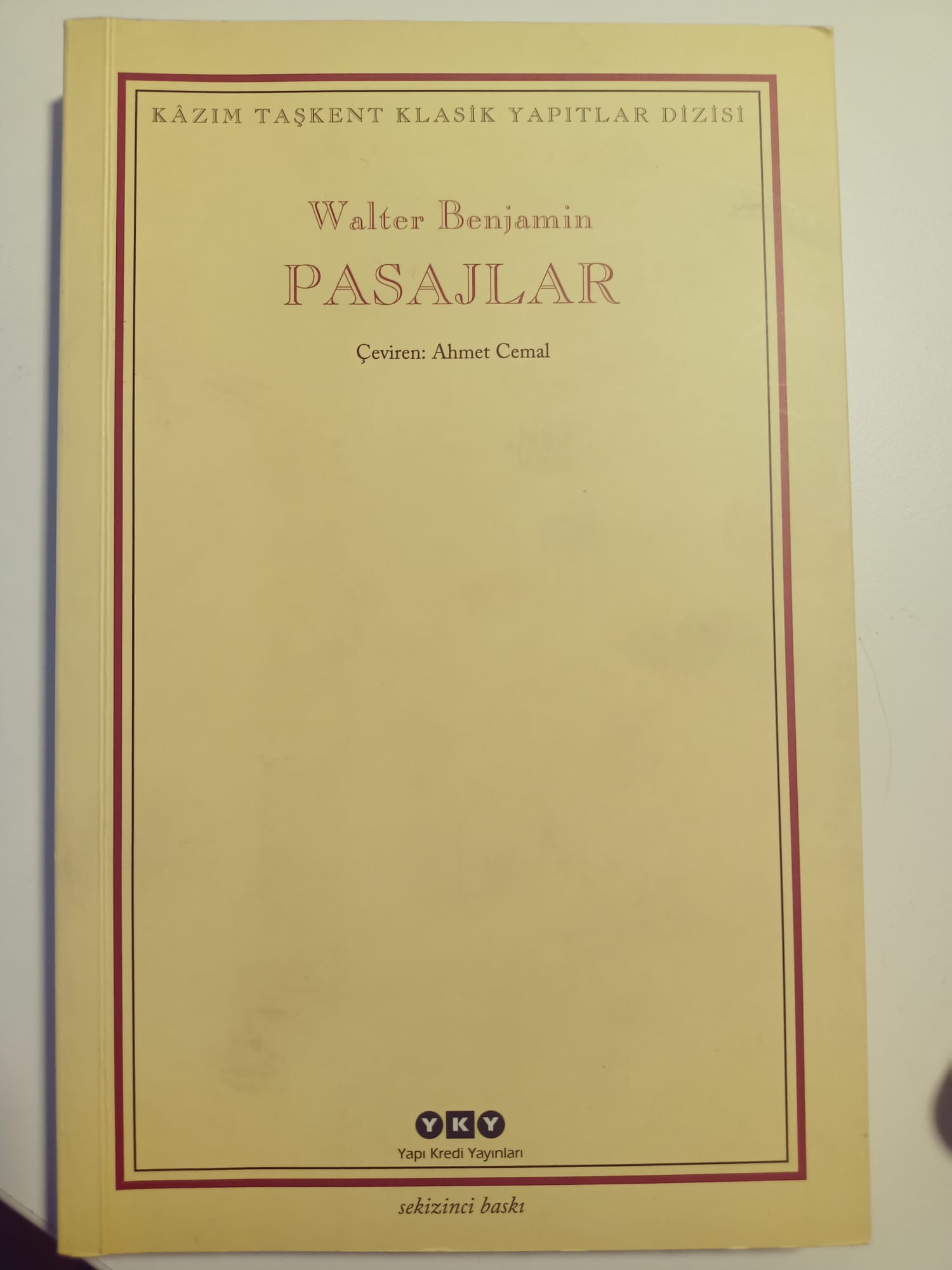 W. Benjamin'le Karşılaşmak (2)