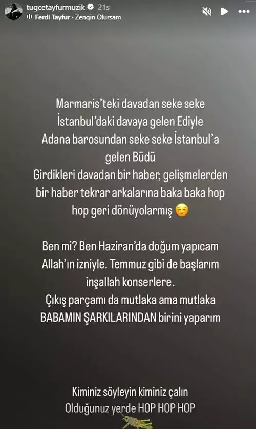Ferdi Tayfur Un Miras Davasi Tugce Tayfur Dan 18575264 6358 M