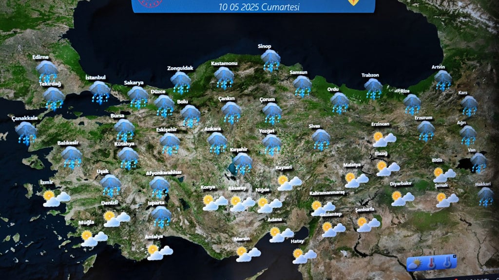 Hafta Sonu Ulke Genelinde Serin Ve Yagisli Hava Hakim Olacak-1
