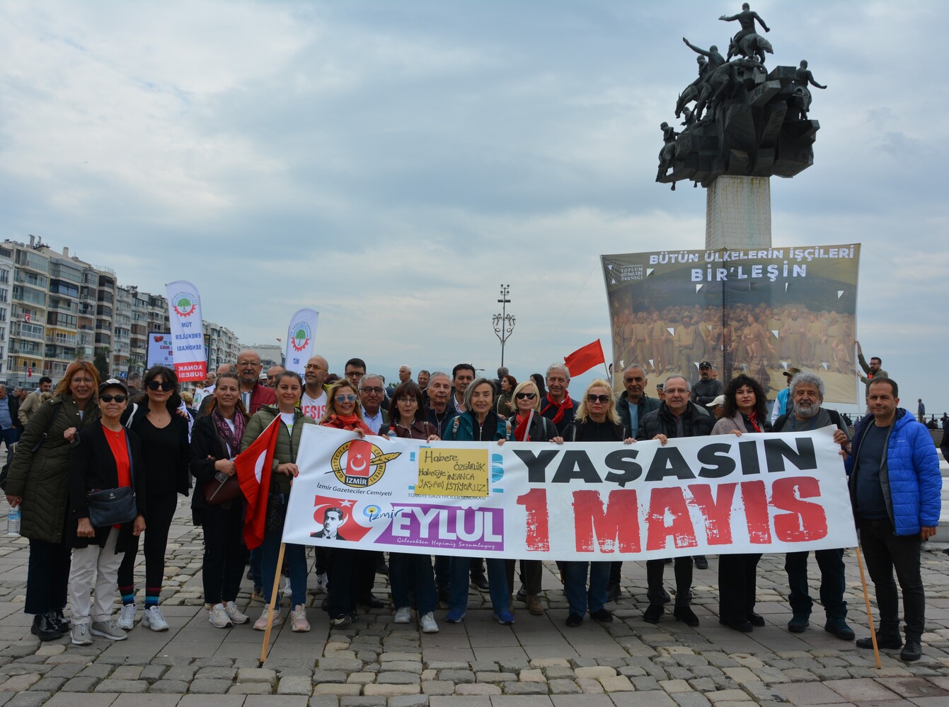 İgc’den Basin Özgürlüğü Ve Emek Mücadelesi̇ Yürüyüşü (1)