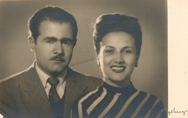 Kemal Bilbaşar Eşiyle Birlikte.