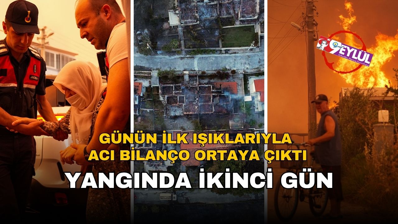 İzmir'in ciğerleri yanıyor!