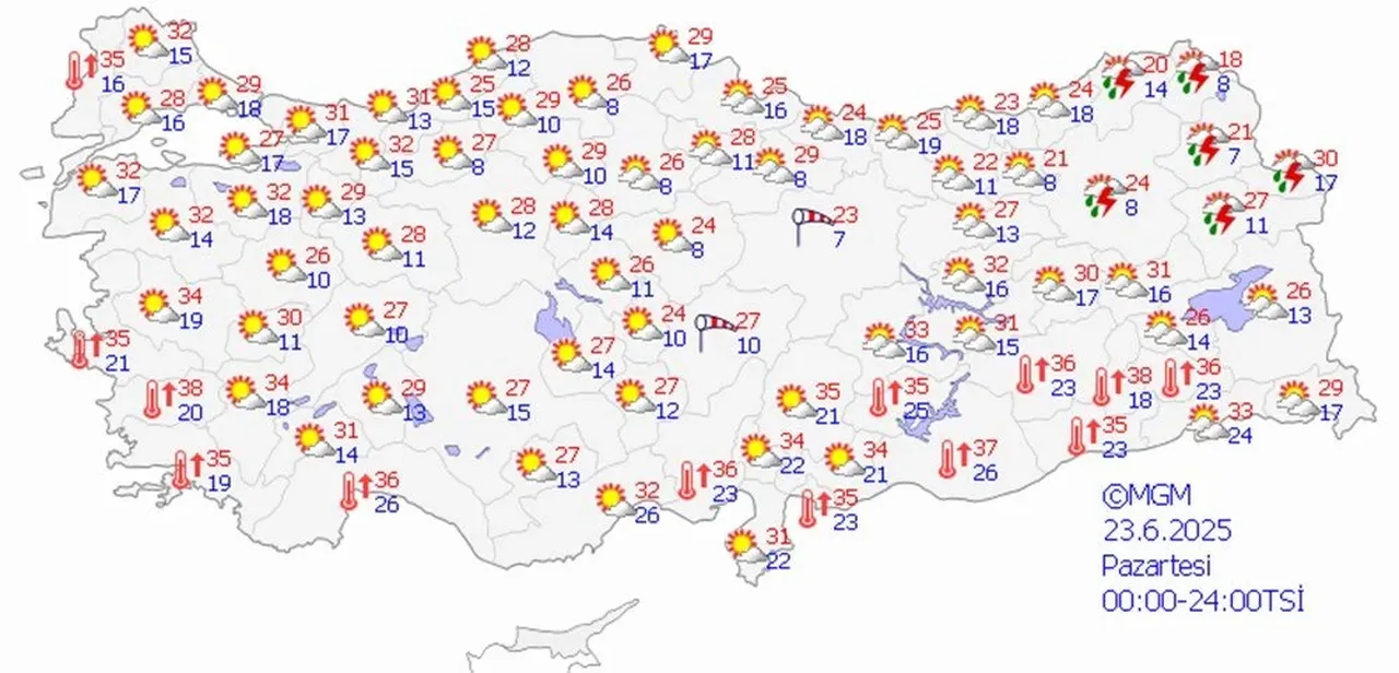 Meteoroloji Tarih Verdi Haftaya Tum Turkiye Kavrulacak Istanbul 35 Dereceyi Gorecek 3228849 202506221000 5