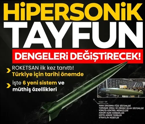 0X0 Hipersonik Tayfun Fuzesi Dengeleri Degistirecek Roketsan Ilk Kez Tanitti Iste 6 Yeni Sistem Ve Ozellikleri 1753257423454