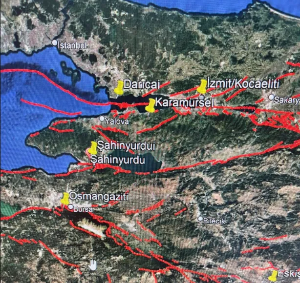 Bursa Gemlik Depremi Fay Hatti Wuxv