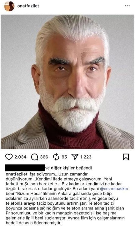 Ifsalar Suruyor Oyuncu Cezmi Baskin Hakkinda Taciz Iddiasi