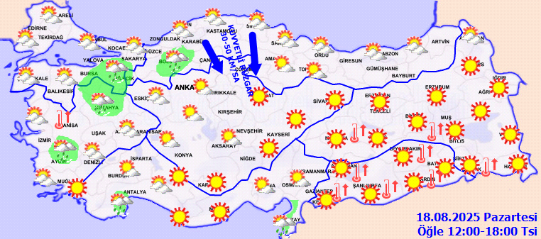 Meteoroloji Den Saganak Ve Kuvvetli Ruzgar Uyarisi-3
