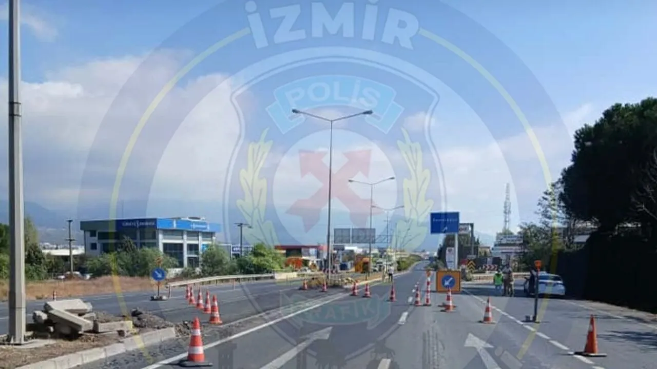 Ankara Caddesinde Yol Calismasi