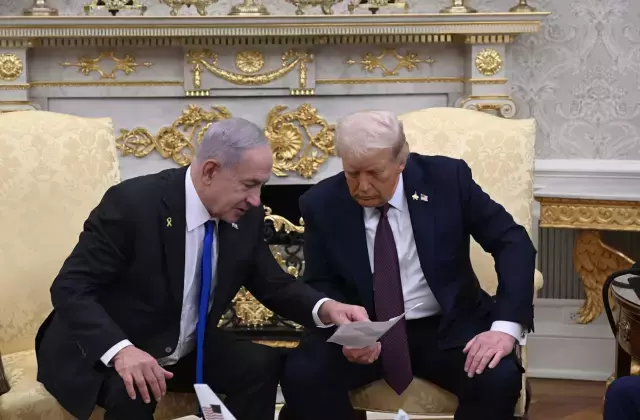 Beyaz Saray Da Gazze Zirvesi Netanyahu Trump 19099730 6658 M