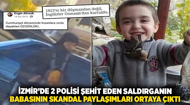 Izmir De 2 Polisi Sehit Eden Saldirganin Babasinin Skandal Paylasimlari Ortaya Cikti