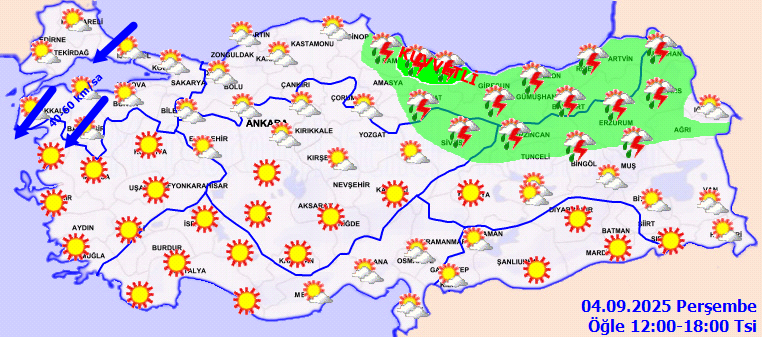 Meteoroloji Den Gok Gurultulu Saganak Ve Kuvvetli Ruzgar Uyarisi-3