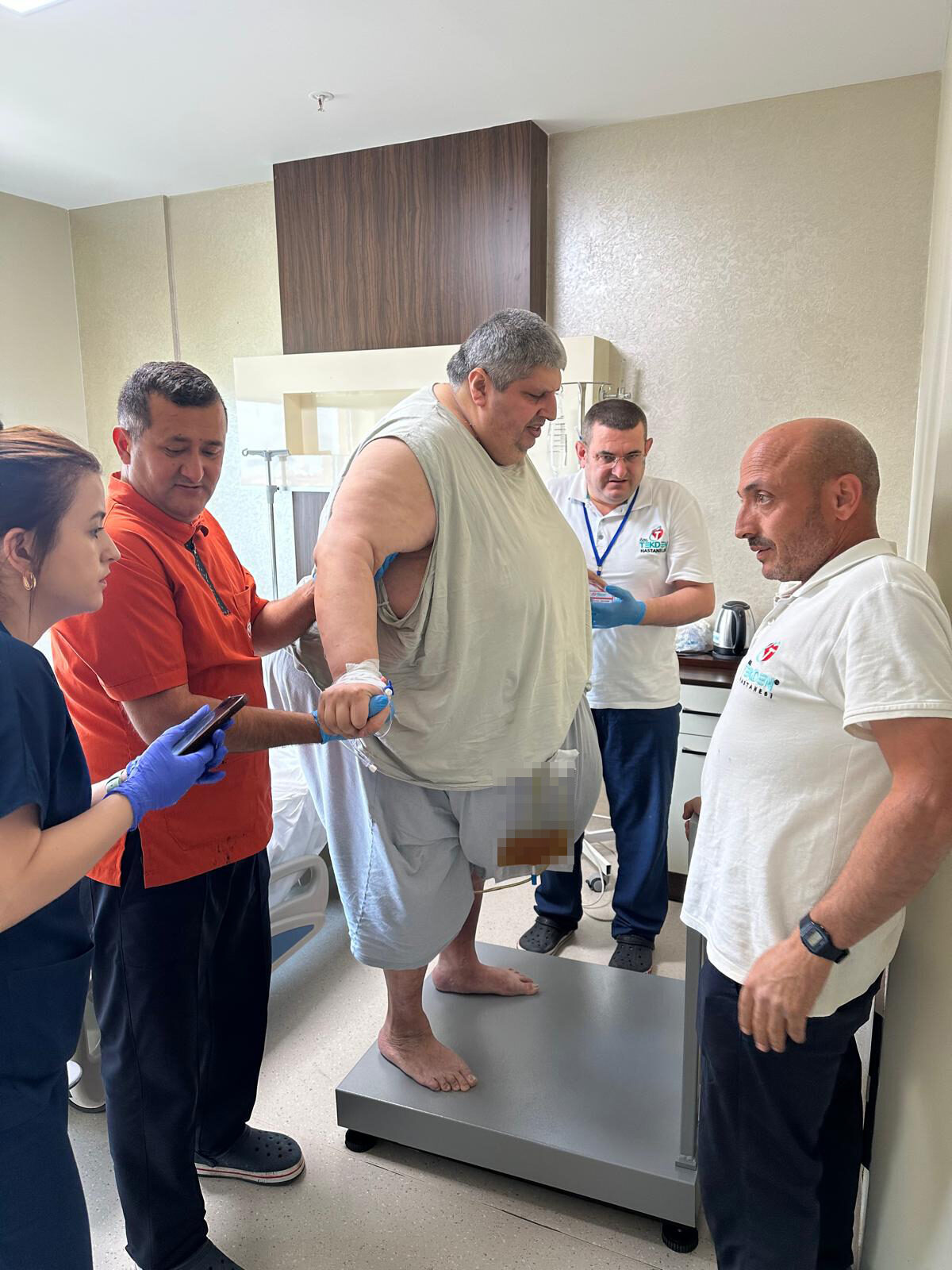 Yataga Bagimli Yasayan 310 Kilogramlik Hasta Tup Mide Ameliyatiyla Sagligina Kavustu 54A2B7Ab7Fe1