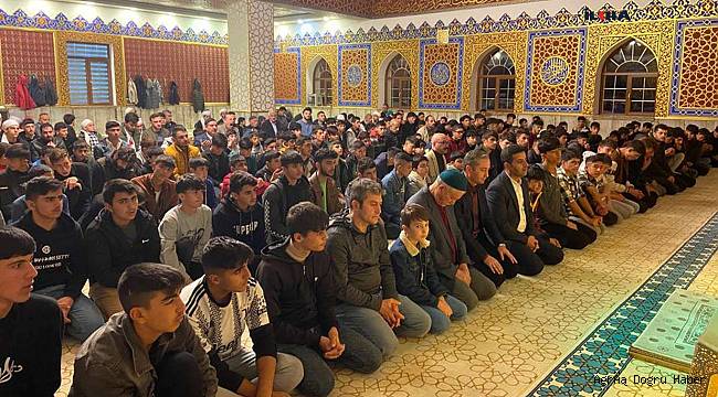 Agri Da Lise Ve Ortaokul Ogrencileri Sabah Namazinda Bir Araya Geldi