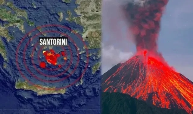 Ege De Tehlike Buyuyor Santorini Yerinden Cikti Volkan Patlayabilir 6482