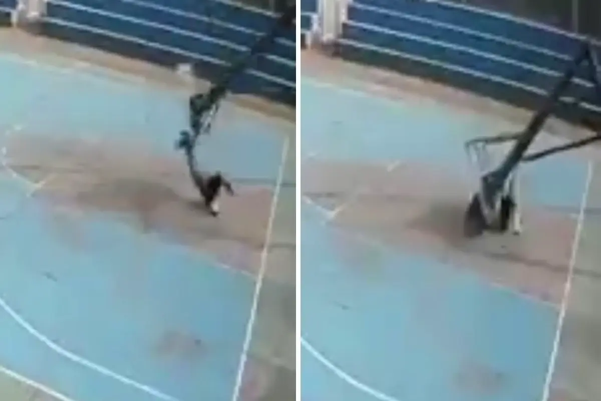 Basketbol Oynarken Feci Sekilde Can Verdi 19295903 587 Amp