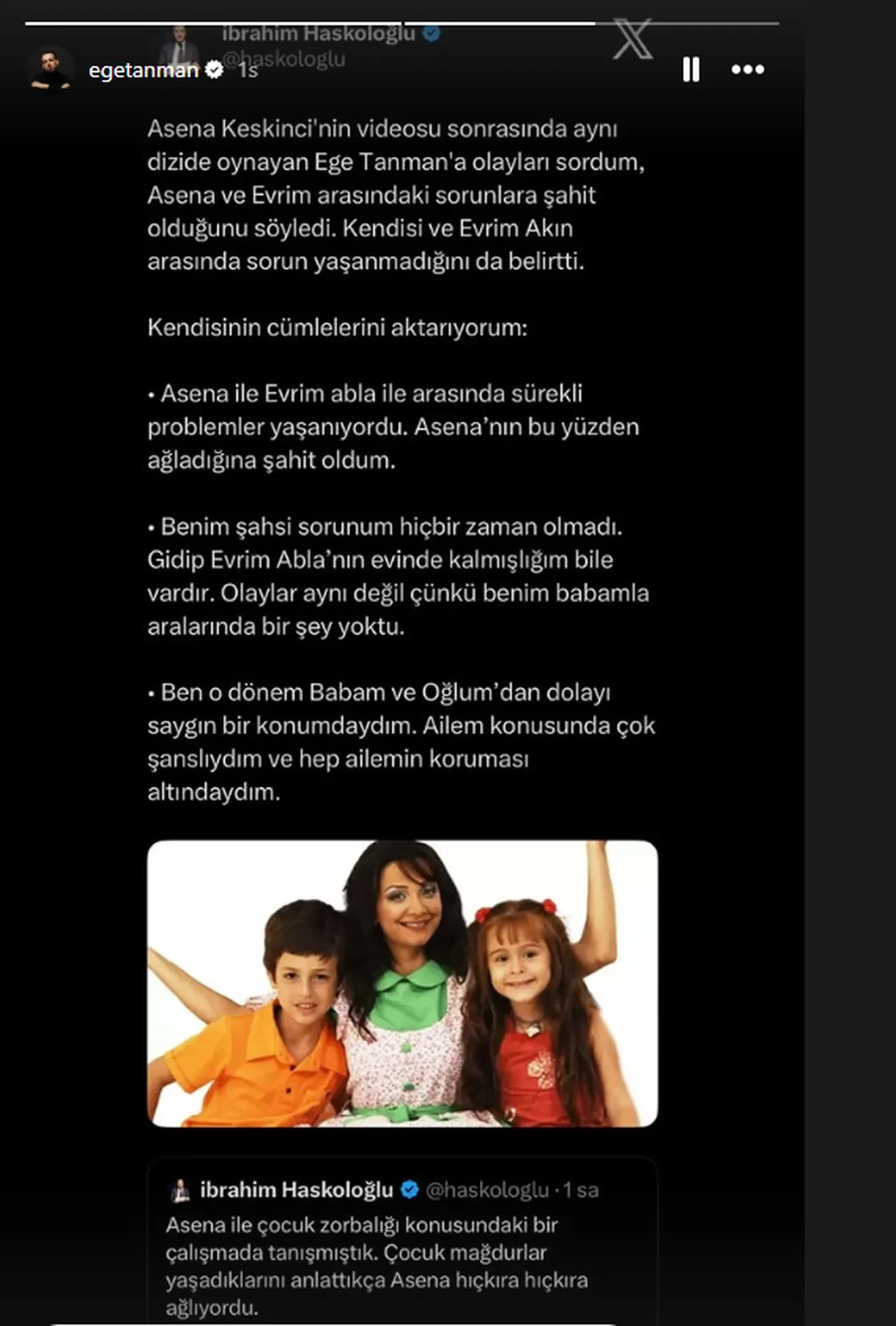 Bez Bebekin Diger Oyuncusu Ege Tanman Asena Keskincinin Evrim Akin Iddiasini Dogrulad 3265066 202511201619 1