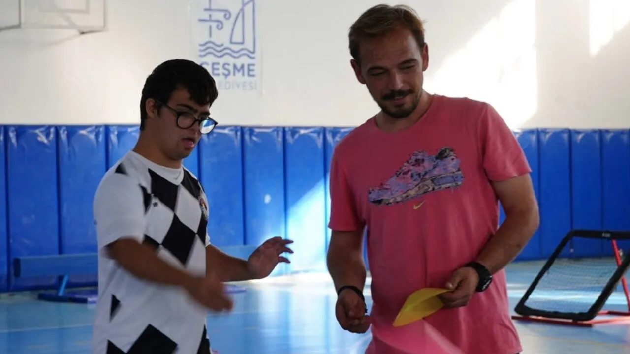 Cesmede Ozel Gereksinimli Cocuklar Icin Spor Egitimleri