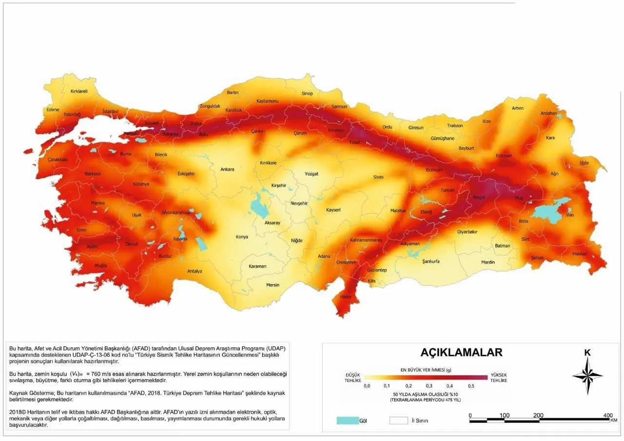 Depreme Guvenli Iller Turkiyede Deprem Riskinin Az Oldugu Yerler Ahmet Ercan Acikladi Deprem Riski Olmayan Iller 20234