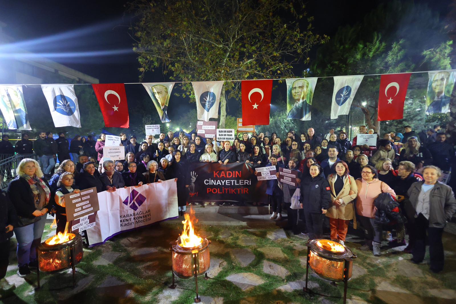 Karabağlar Kadına Karşı Tek Ses Tek Yürek (3)