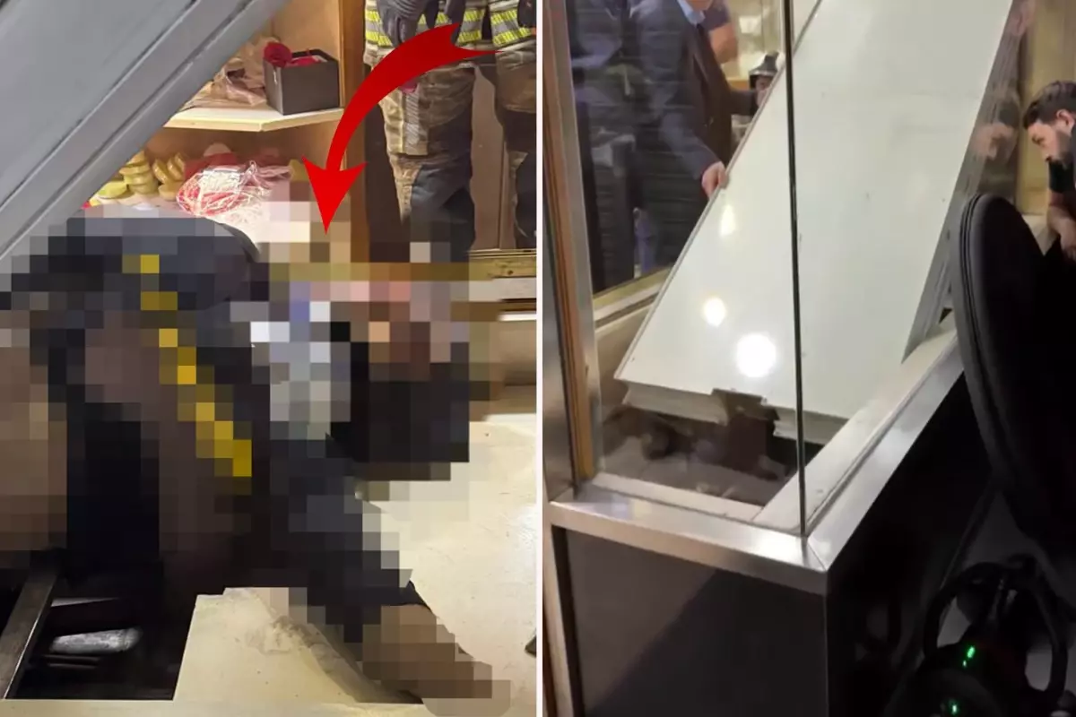 Kuyumcudaki Vitrin Asansorunun Altinda Kalan Isci 19266100 8878 Amp