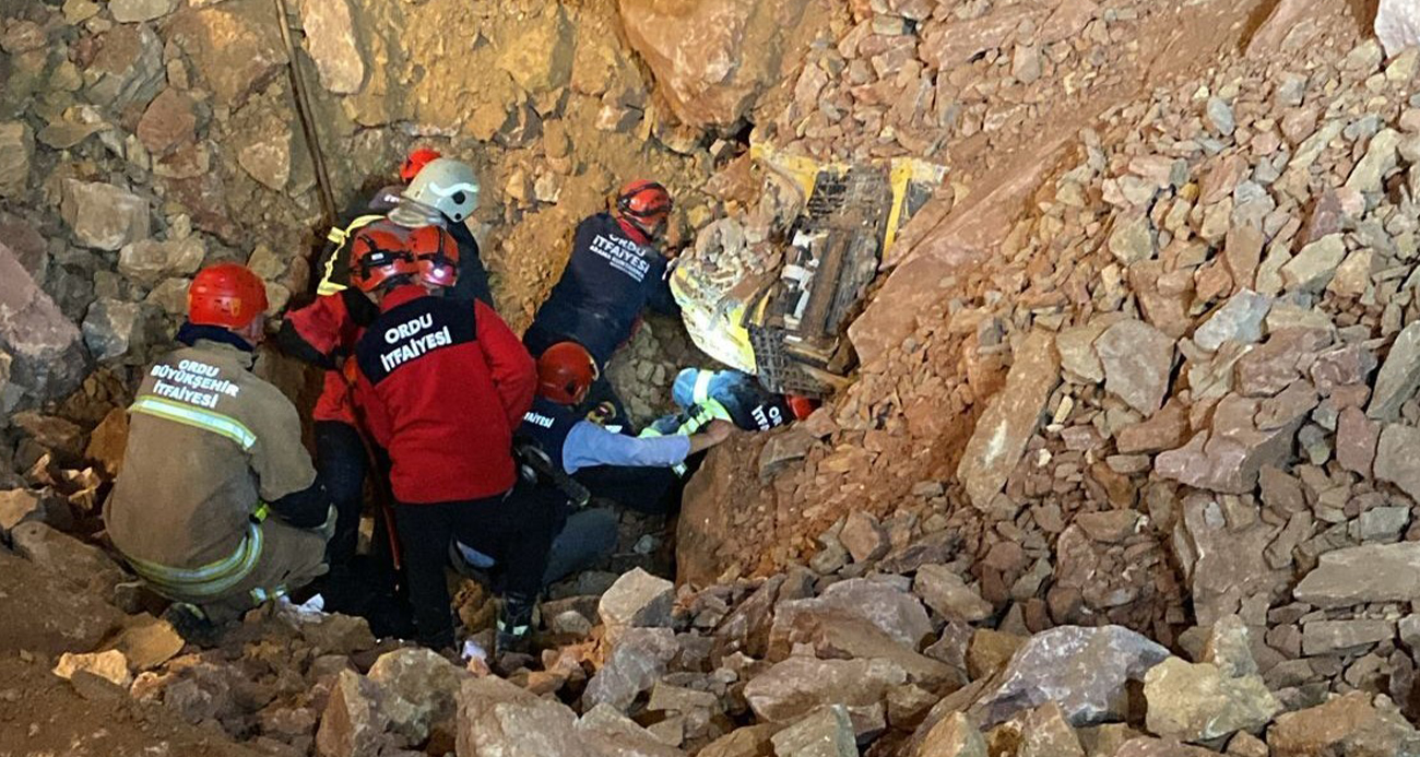 Ordu Fatsada Tas Ocagindaki Gocukte Bir Kisi Hayatini Kaybetti Poster