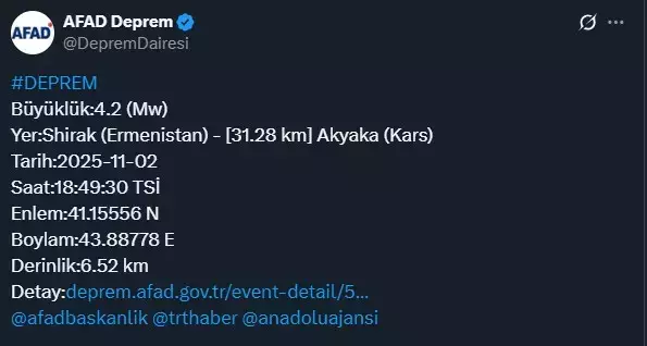 Sinirda Korkutan Deprem Buyuklugu Belli Oldu 19212070 125 M
