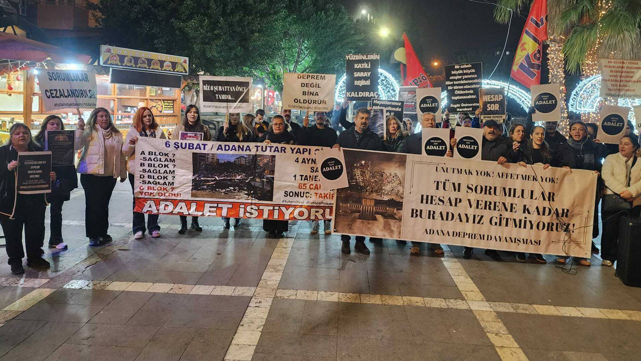 Adanali Depremzedeler 11 Yargi Paketi Ne Karsi Sokakta Bu Ulkenin Bize Adalet Borcu Var