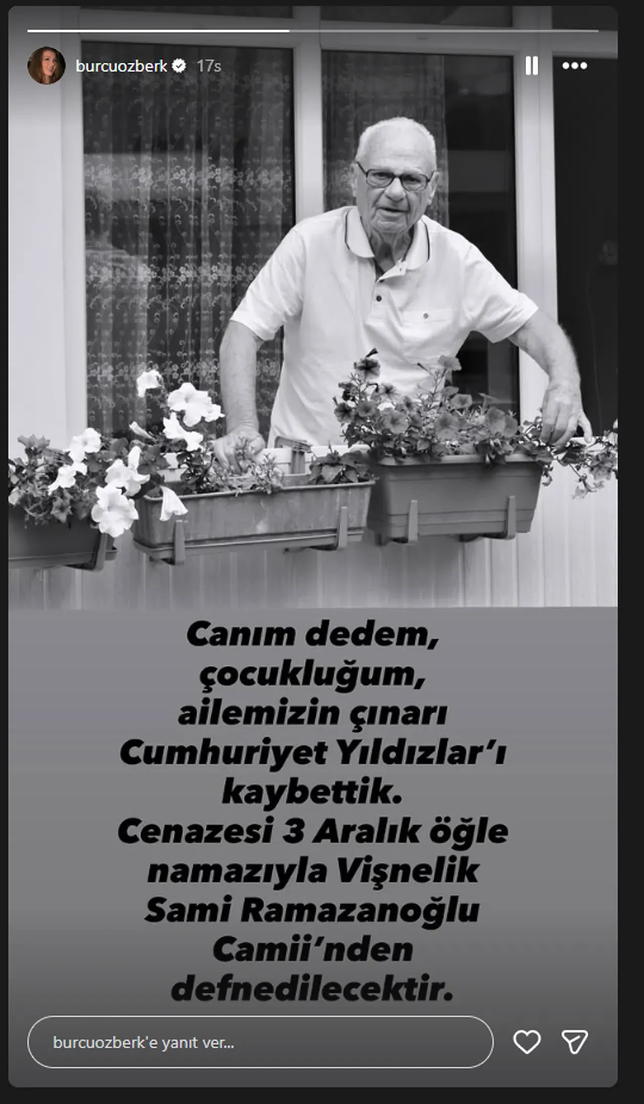 Burcu Ozberk Aldigi Aci Haberle Yikildi Dedesi Cumhuriyet Yildizlar Hayatini Kaybetti 3268023 202512031109 1