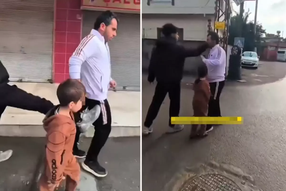 Cocugunun Gozu Onunde Tekme Tokat Dovdu 19315547 4131 Amp