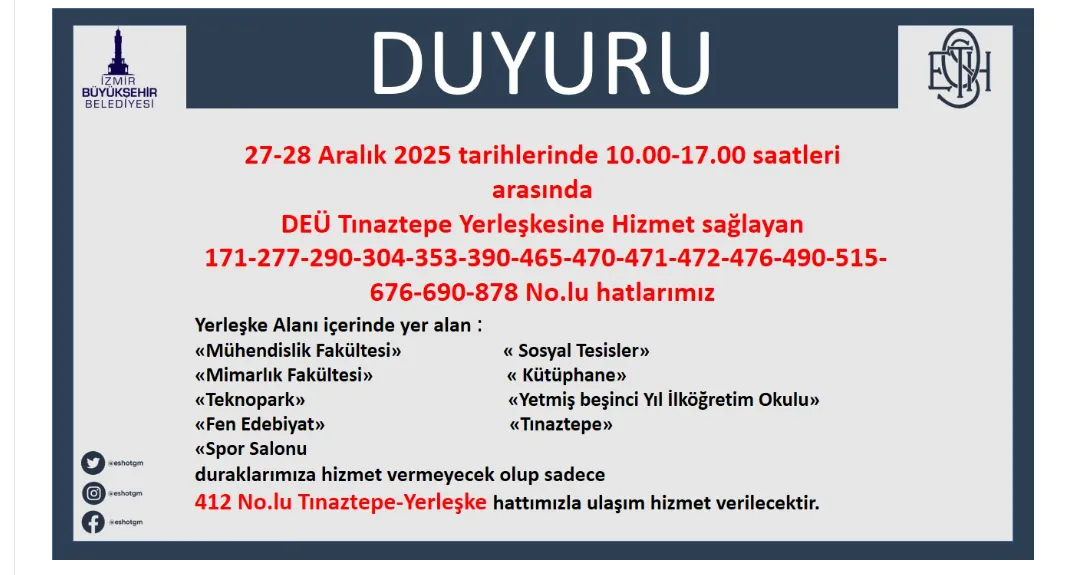 Eshot Duyuru 57