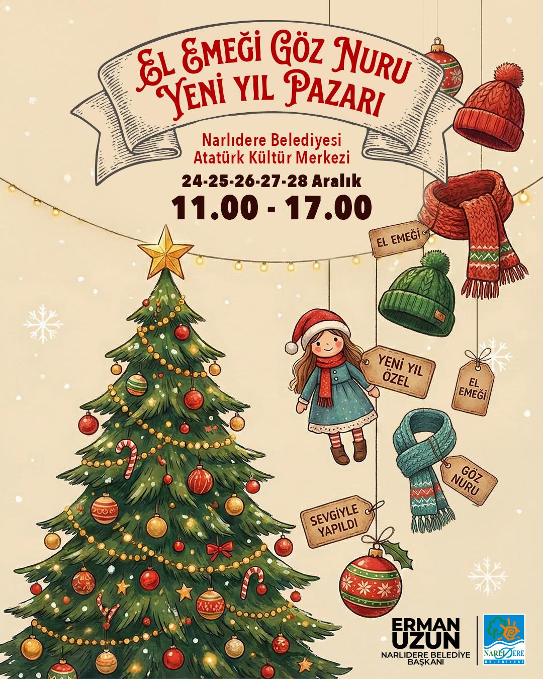 Yeni Yıl Pazarı Afiş