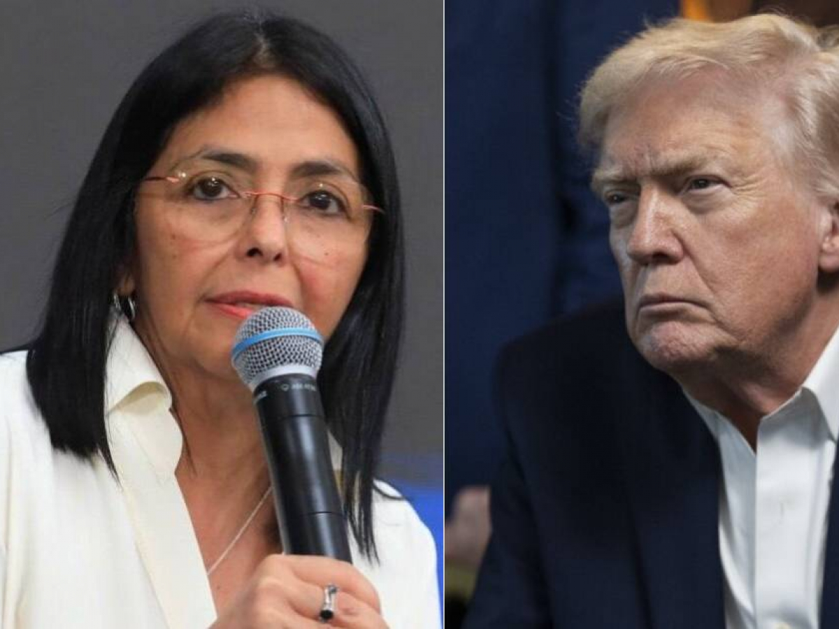 1767466233 Trump Dice Delcy Rodriguez Gobernara Venezuela Bajo Condiciones Estados Unidos