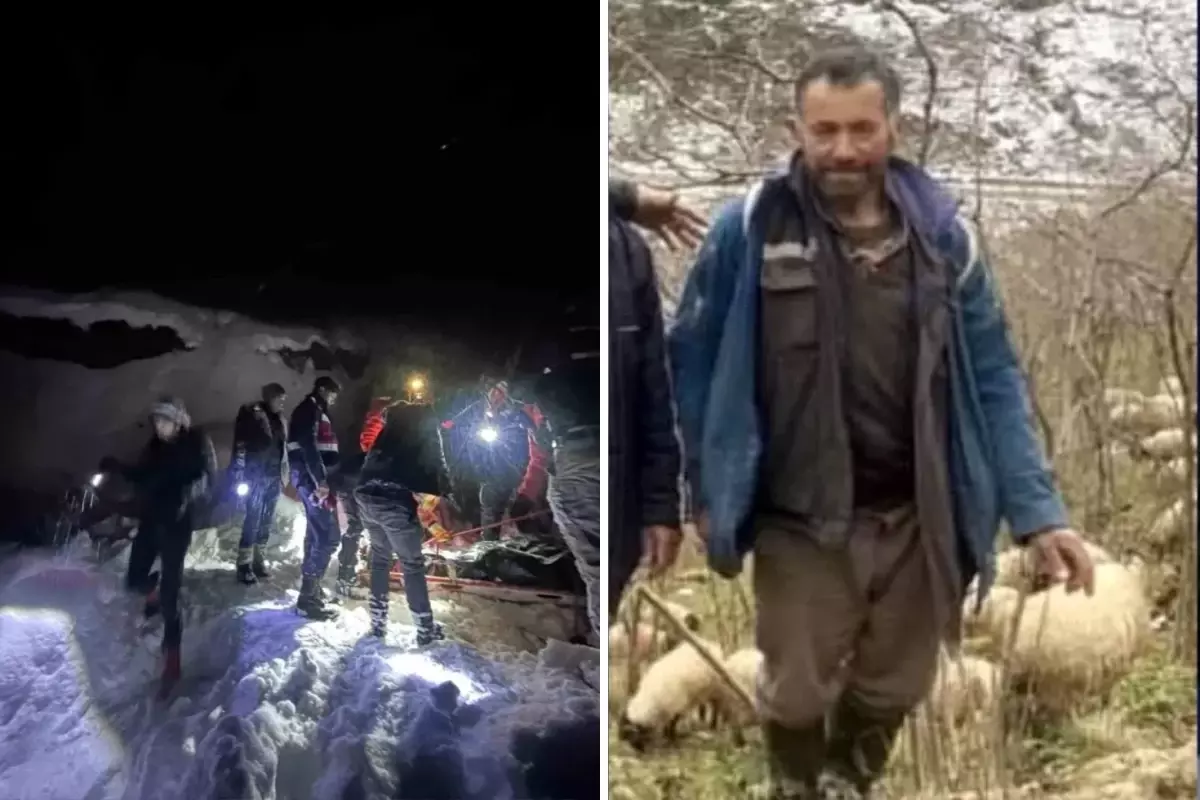 Cig Altinda Kalan Coban Hayatini Kaybetti 19481082 9600 Amp