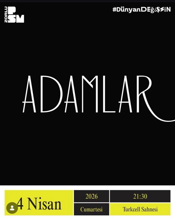 Adamlar Geri Dondu Ilk Konser Duyurusu