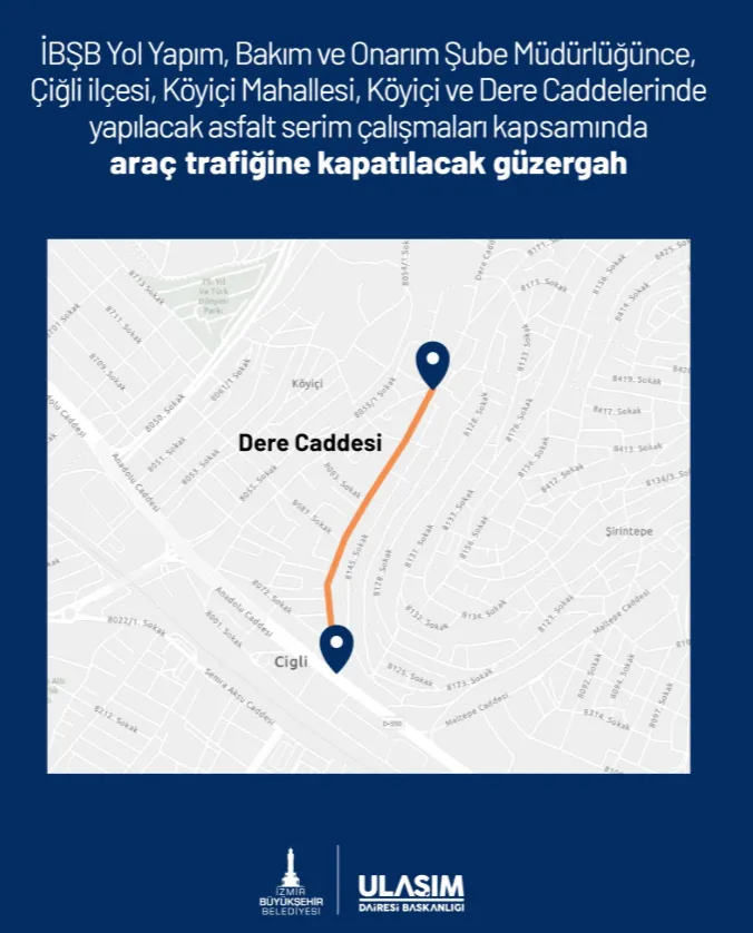 Izmirde Kapali Yol 2