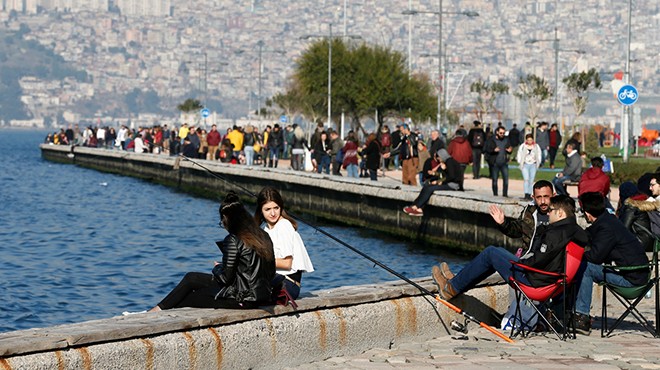 Izmirliler Yeni Yili Gunesli Havayla Karsiladi 37983