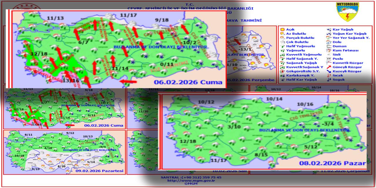 Kar Geliyor Batiyi Ucuran Firtinanin Ardini Acikladi Meteoroloji Il Il Acikladi 3