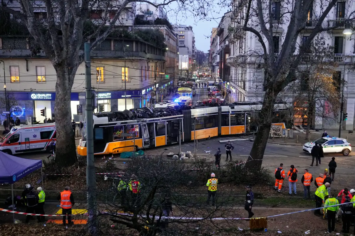 Milan Tram Derailment