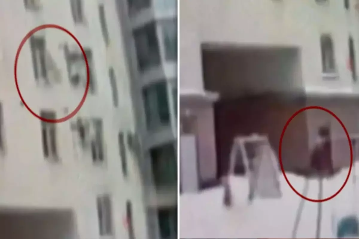 Rusya Da 10 Kattan Dusen Bebek Acilan Mont 19605091 776 Amp