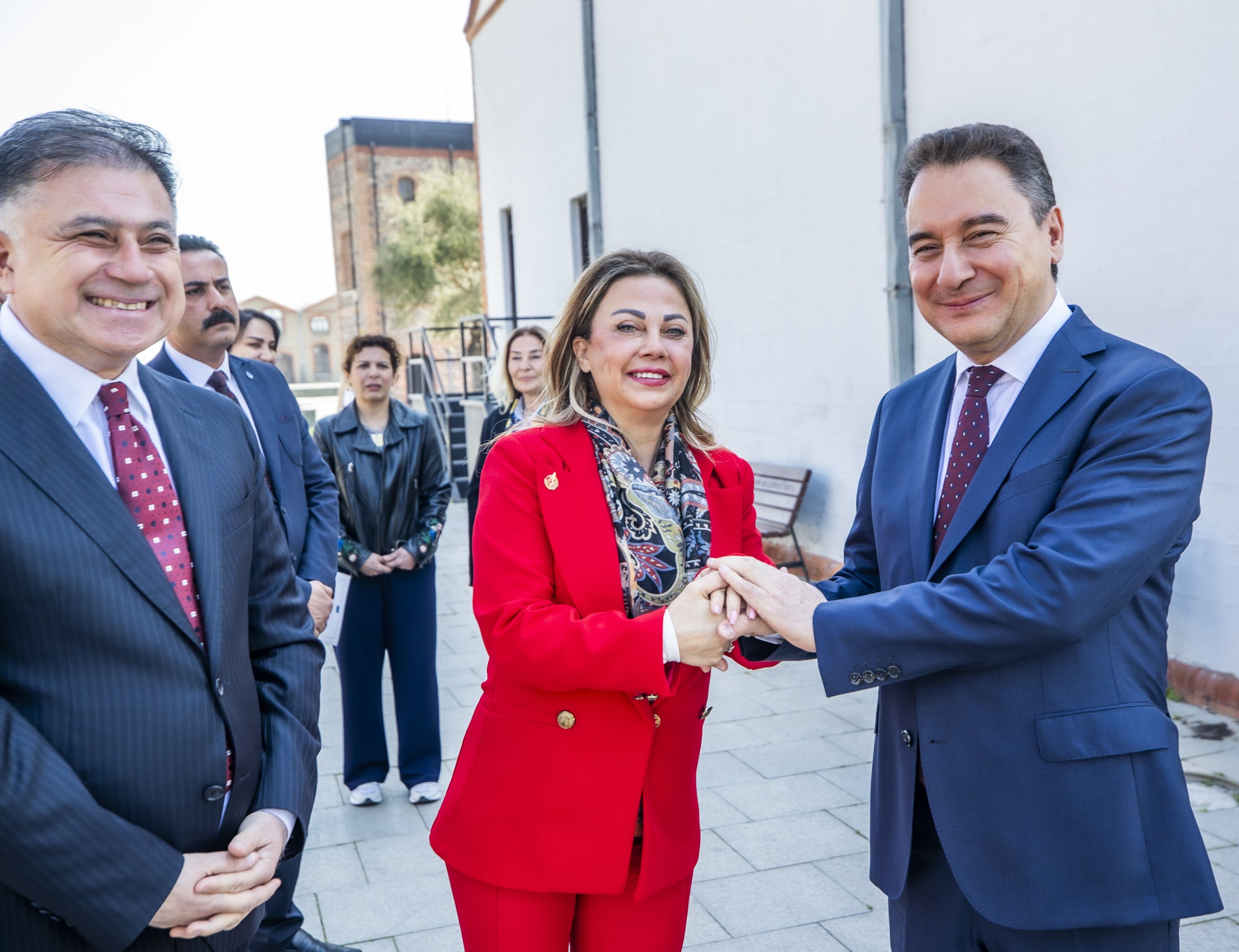 Deva Parti̇si̇ Genel Başkani Ali̇ Babacan'dan İgc'ye Zi̇yaret (1)