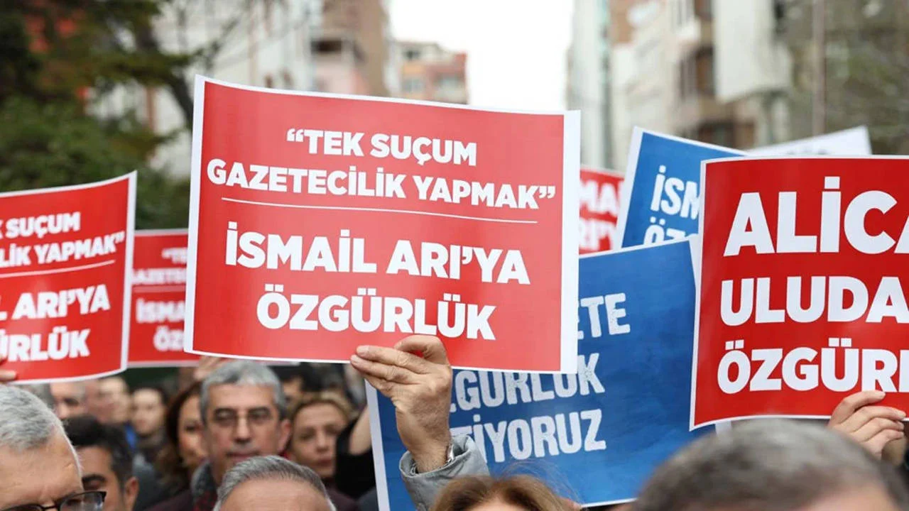 Haber Sen Den Ismail Ari Ve Tutuklu Gazeteciler Icin Sert Tepki Gercegi Hapsedemezsiniz