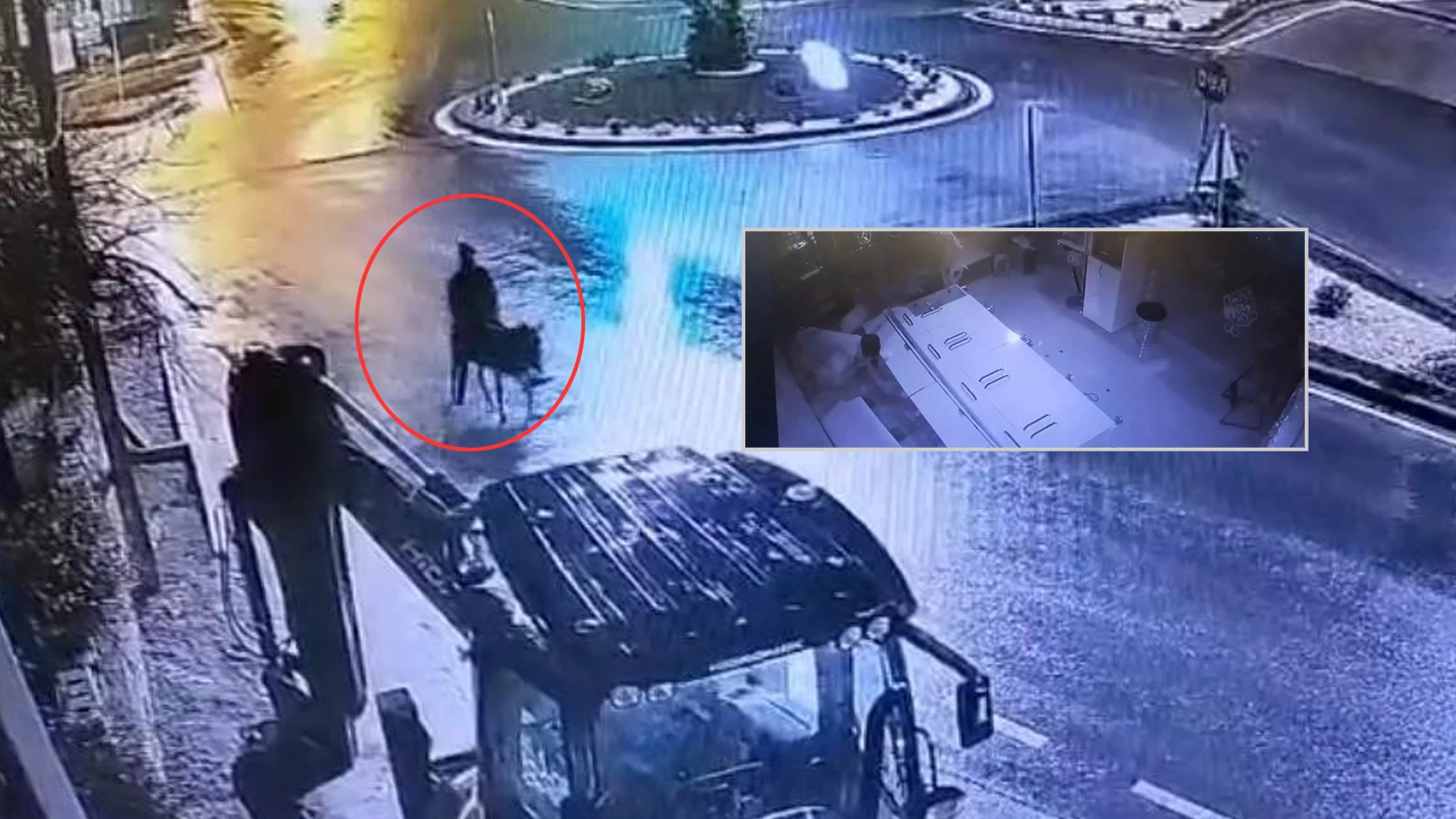 Kayseride Yasandi Forkliftle Soyup Esekle Kacti Szeg