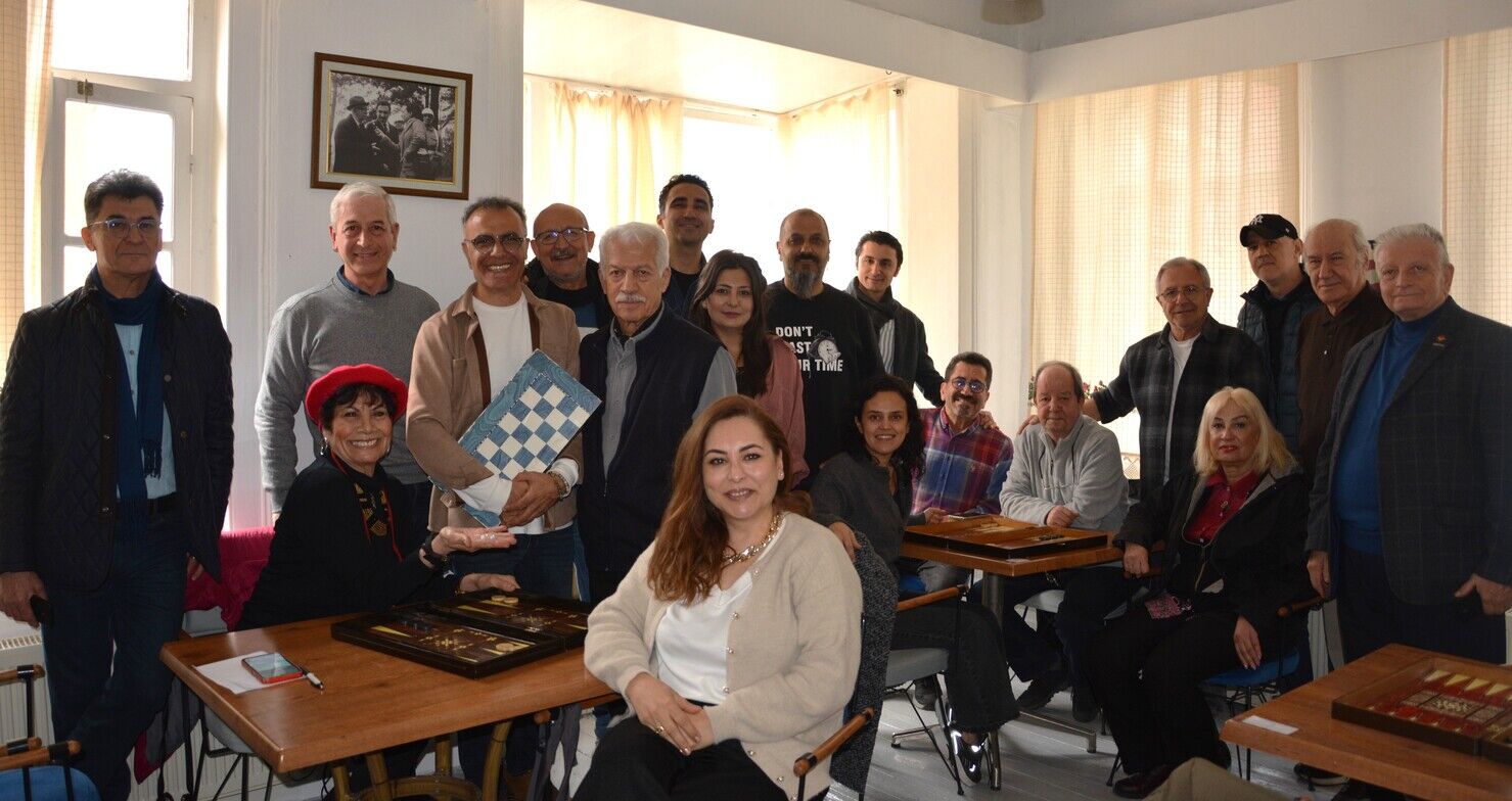 Tavla Turnuvasinda Doyasiya Rekabet, Keyi̇fli̇ Anlar Yaşandi (1)-1