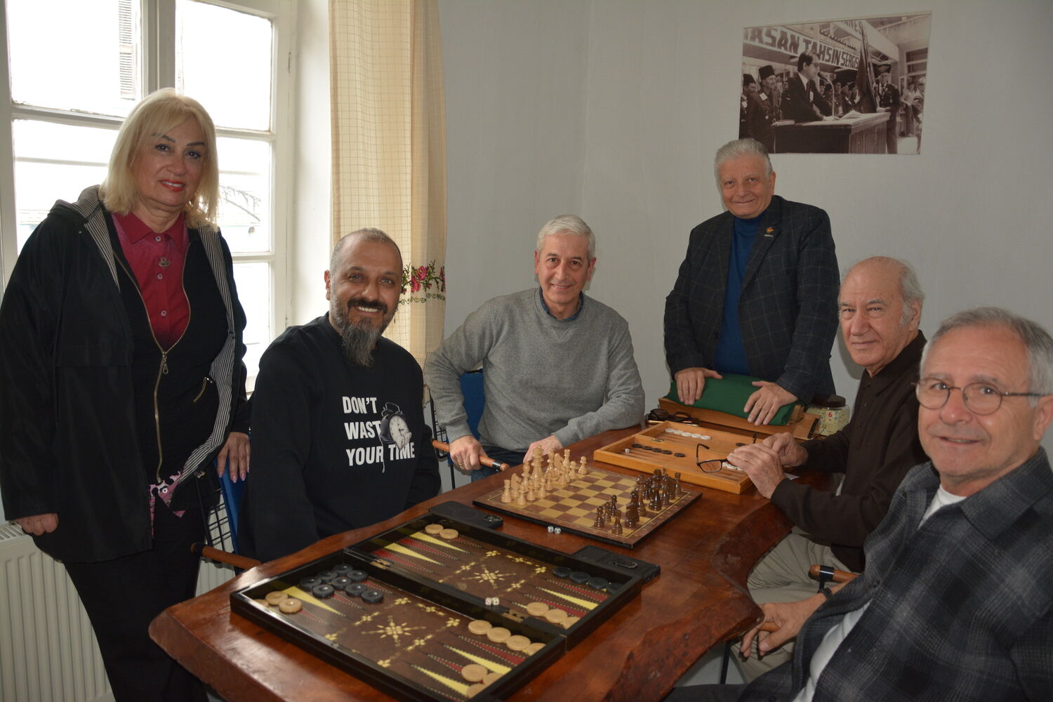 Tavla Turnuvasinda Doyasiya Rekabet, Keyi̇fli̇ Anlar Yaşandi (3)