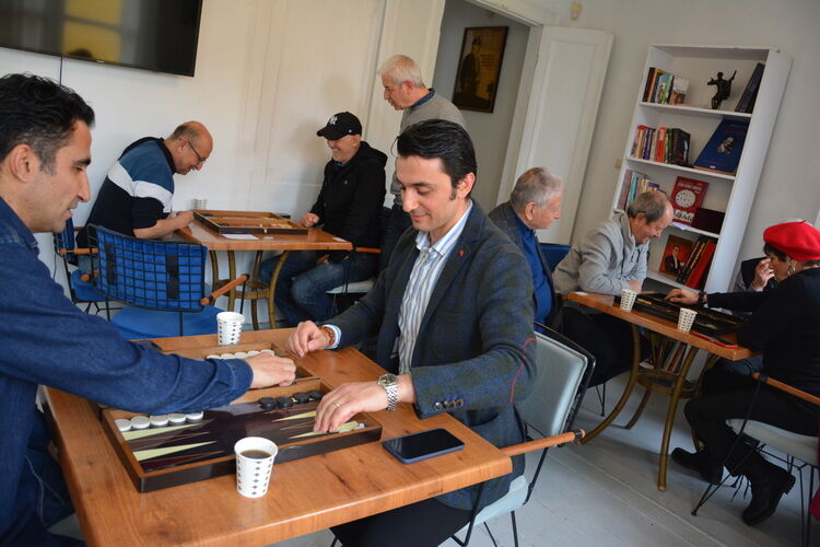 Tavla Turnuvasinda Doyasiya Rekabet, Keyi̇fli̇ Anlar Yaşandi (4) Copy