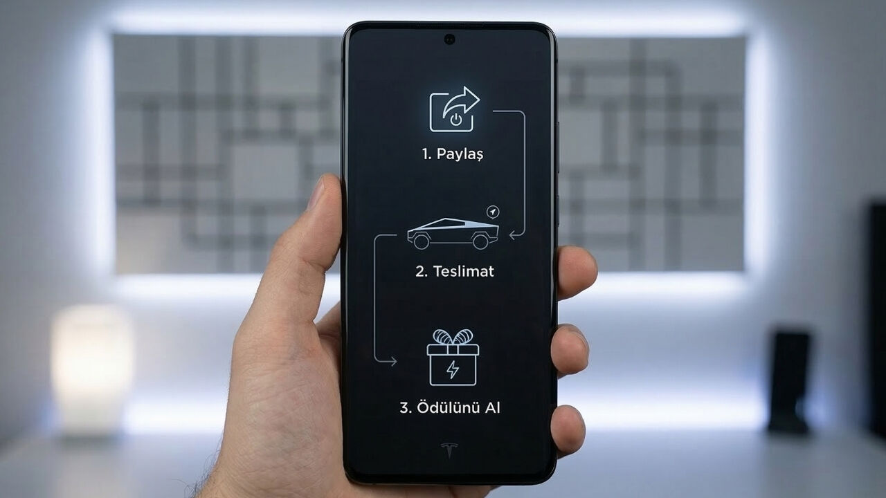 Tesla Referans Sistemi Işleyiş Süreci Ve Ödül Mekanizması Infografik Akışı