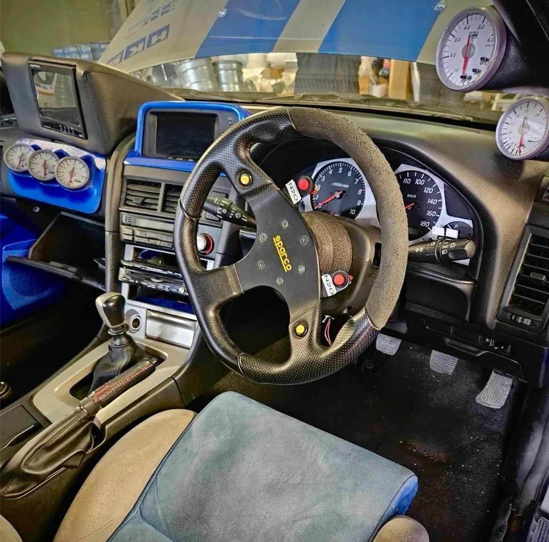 The Original Nissan Skyline R34 G T R From 2 Fast 2 Furious Driven By Paul Walker As Brian O Conner On Screen Has Finally Been Found Interior