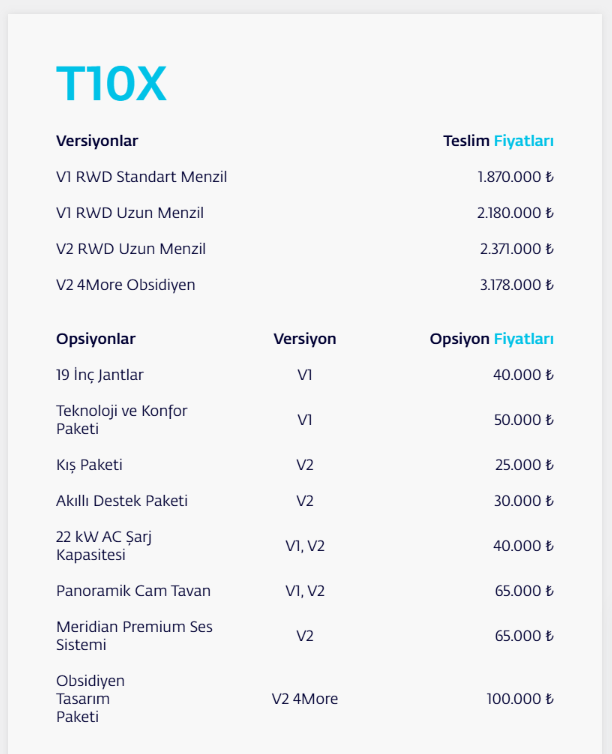 Toog Mart Fiyat Listesi