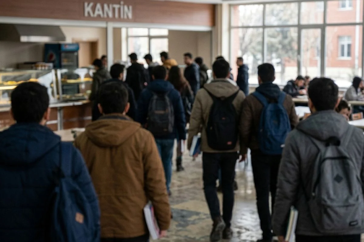 Universite Kantininde Rezalet Borcunu Odemeyen 19693744 1110 Amp